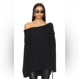 WeWoreWhat off the shoulder sweater